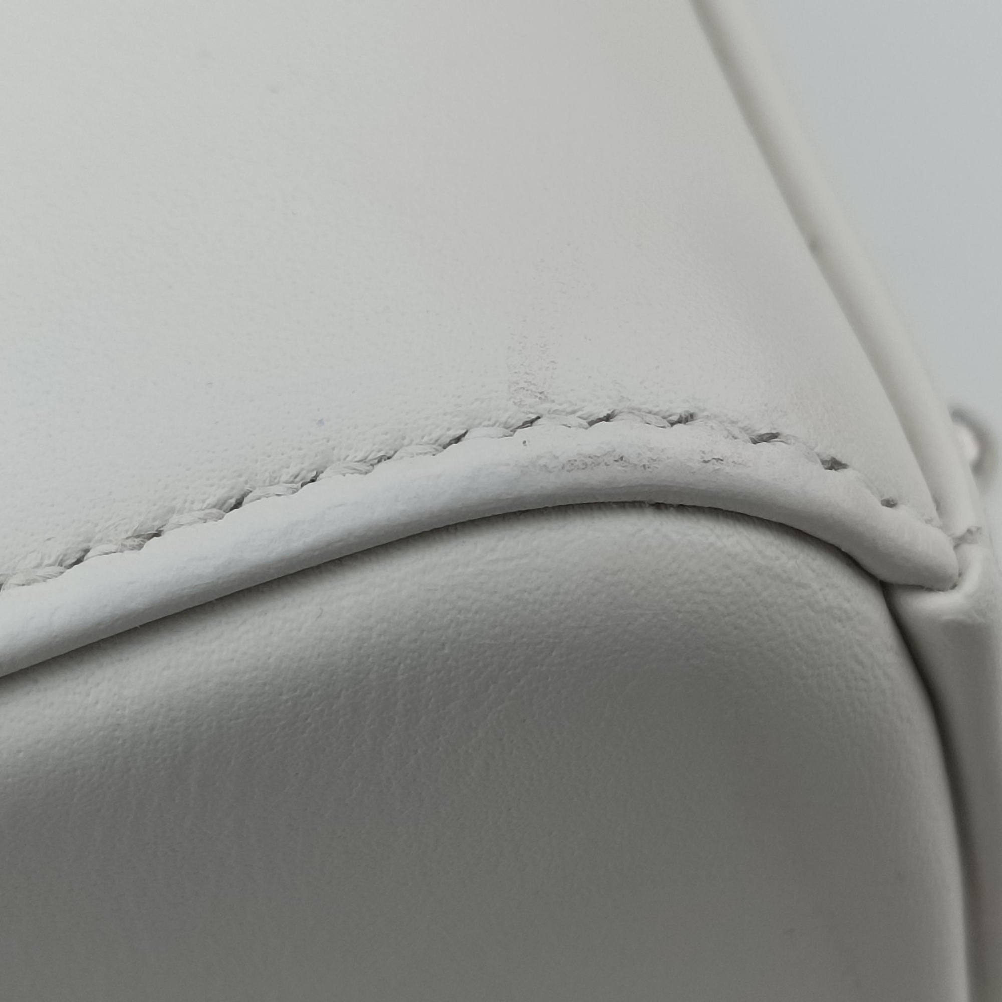 Lady Dior White×Multicolour Leather 17-BO-0114レディディオール ホワイト×マルチカラー レザー 17-BO-0114