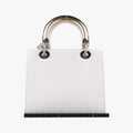 Lady Dior White×Multicolour Leather 17-BO-0114レディディオール ホワイト×マルチカラー レザー 17-BO-0114