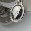 Lady Dior White×Multicolour Leather 17-BO-0114レディディオール ホワイト×マルチカラー レザー 17-BO-0114