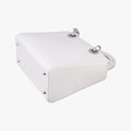 Lady Dior White×Multicolour Leather 17-BO-0114レディディオール ホワイト×マルチカラー レザー 17-BO-0114