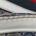 Sherry Line White×Beige×Multi Canvas × Leather 247205 A7768474シェリーライン ホワイト×ベージュ×マルチ キャンバス × レザー 247205 A7768474