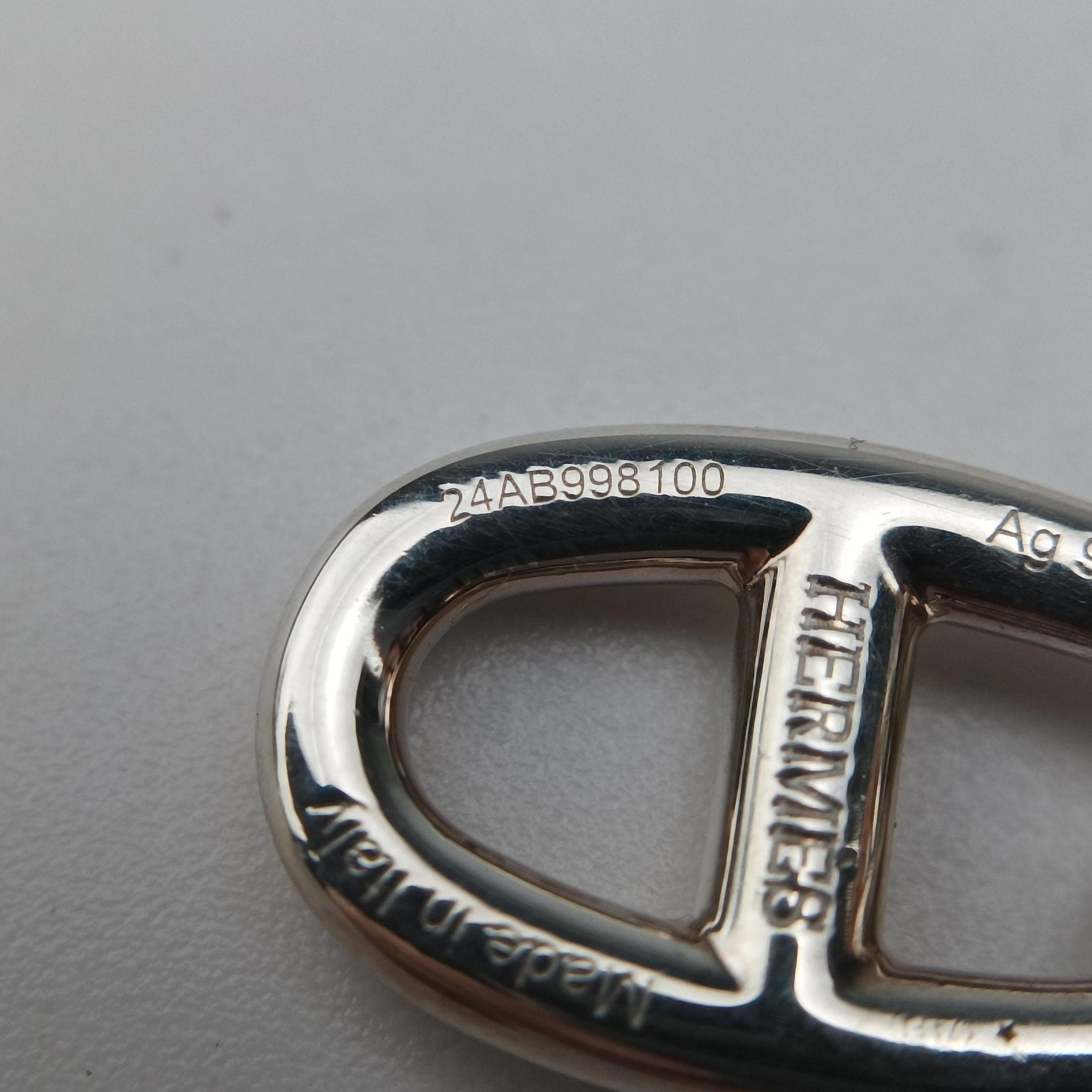 Chaine d'ancre Amulet Silver Ag925 24AB998100シェーヌダンクル アミュレット シルバー Ag925 24AB998100