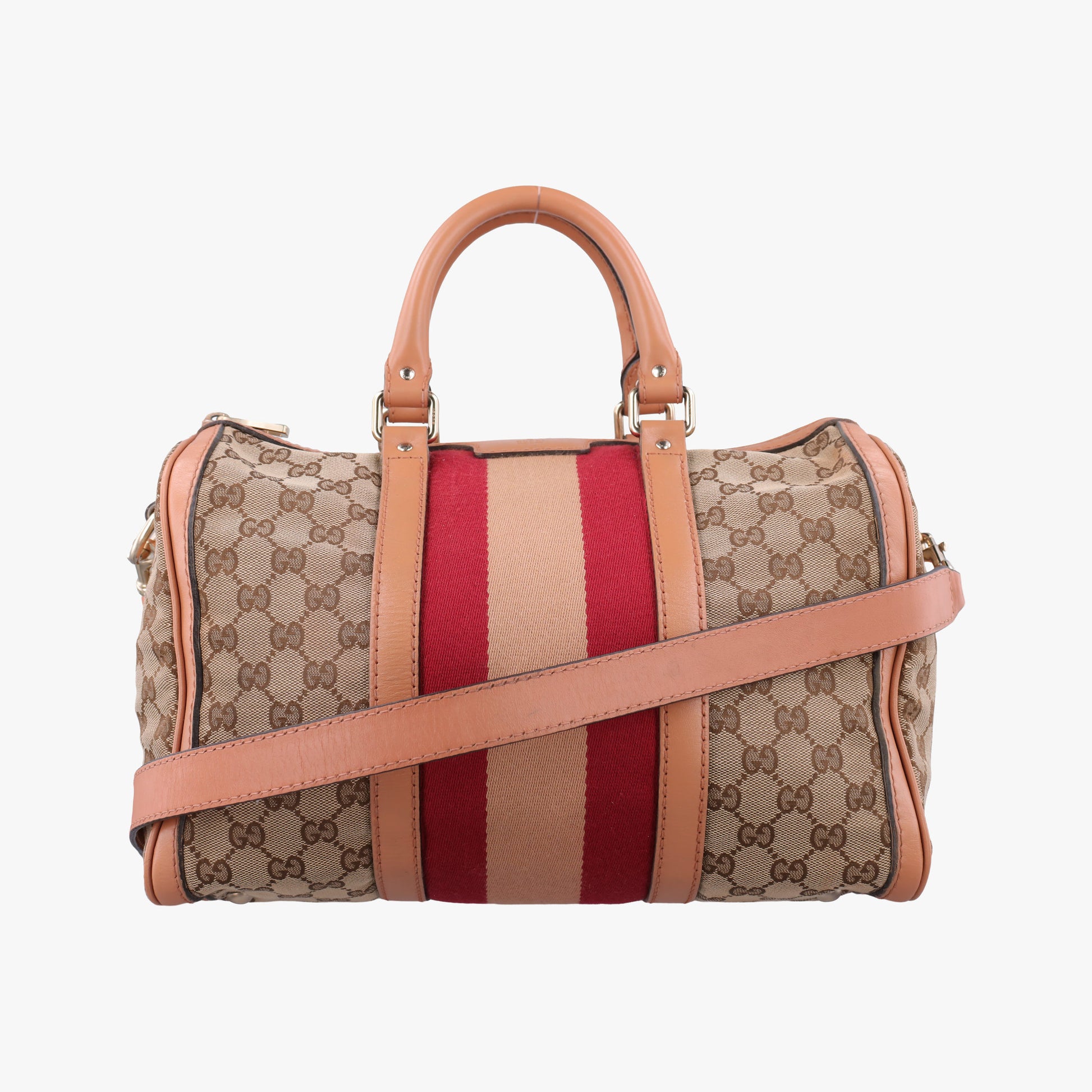 Sherry Line Beige × Brown × Multi canvas×leather 247205 C012282493シェリーライン ベージュ×ブラウン×マルチ キャンバス×レザー 247205 C012282493