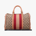 Sherry Line Beige × Brown × Multi canvas×leather 247205 C012282493シェリーライン ベージュ×ブラウン×マルチ キャンバス×レザー 247205 C012282493