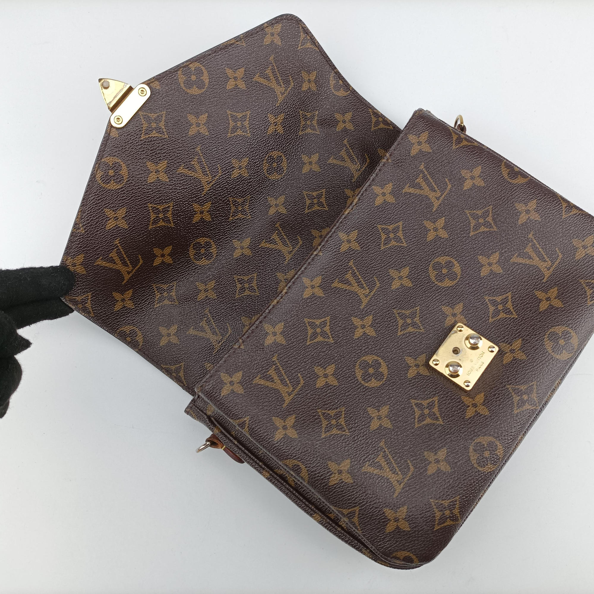 Pochette Metis MM Brown Monogram Canvas M44875 DU0176ポシェットメティスMM モノグラム/ブラウン モノグラムキャンバス M44875 DU0176
