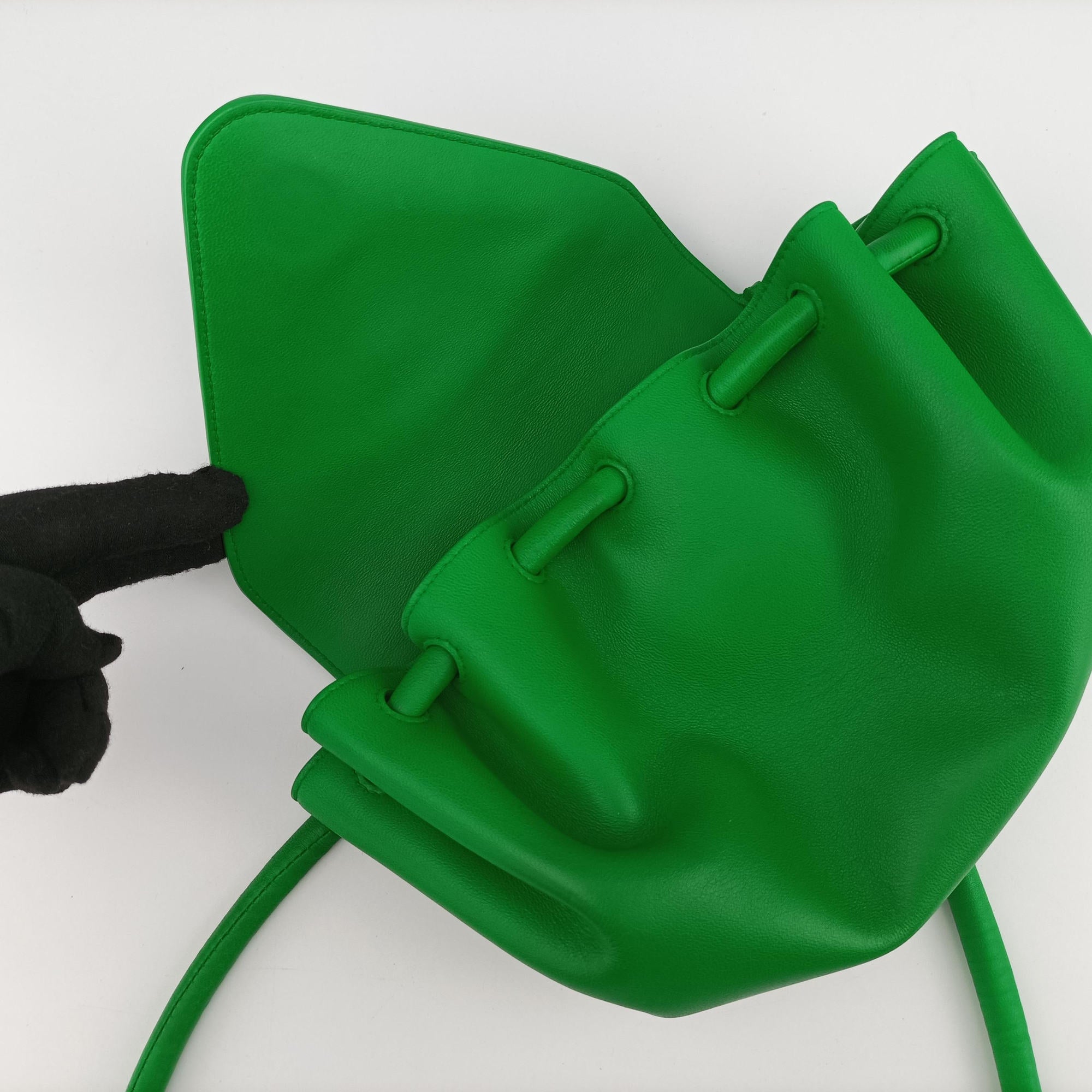 BEAK SMALL Green Leather IC Chipビーク スモール グリーン レザー ICチップ