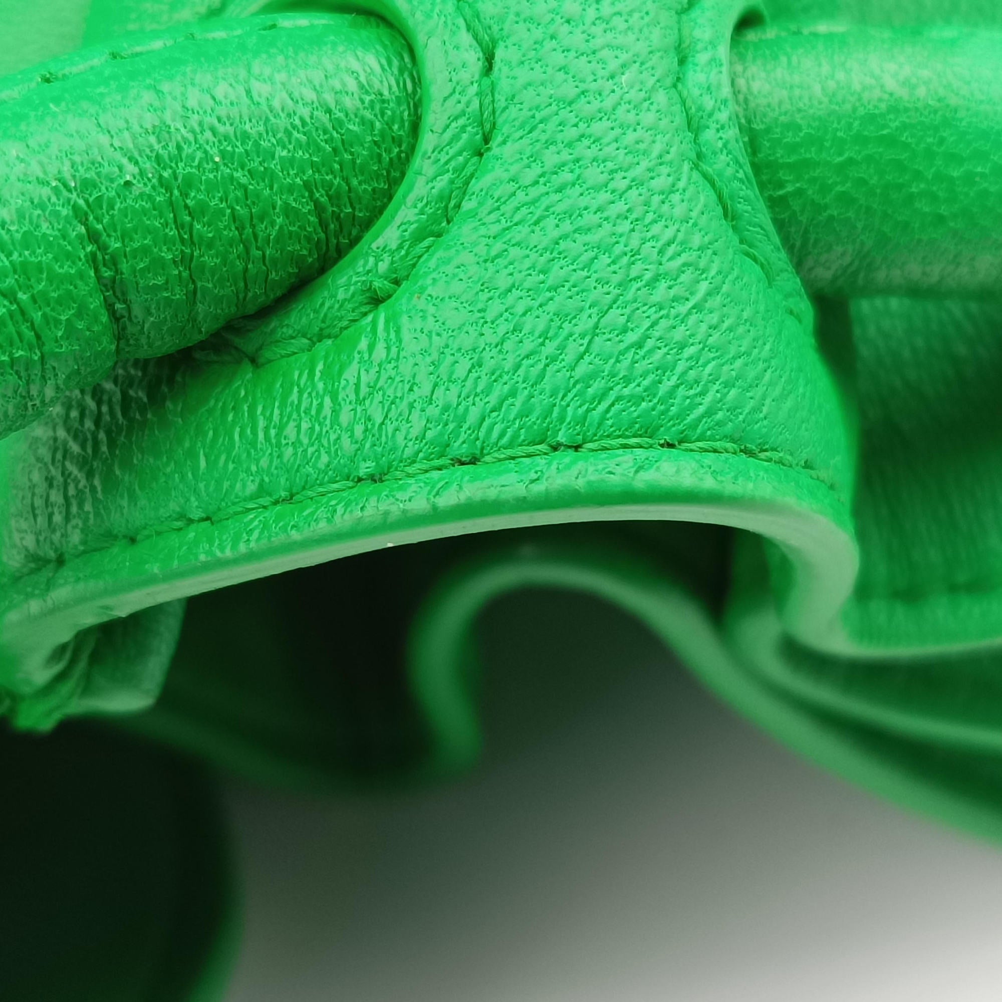 BEAK SMALL Green Leather IC Chipビーク スモール グリーン レザー ICチップ