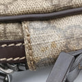 GG Supreme MESSENGER Brown Leather×Canvas 201852 E7611518GGスプリーム メッセンジャー ブラウン レザー×キャンバス 201852 E7611518