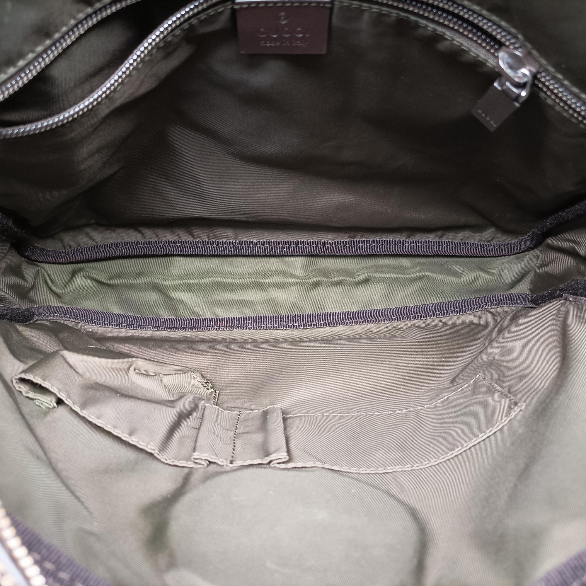 GG Supreme MESSENGER Brown Leather×Canvas 201852 E7611518GGスプリーム メッセンジャー ブラウン レザー×キャンバス 201852 E7611518