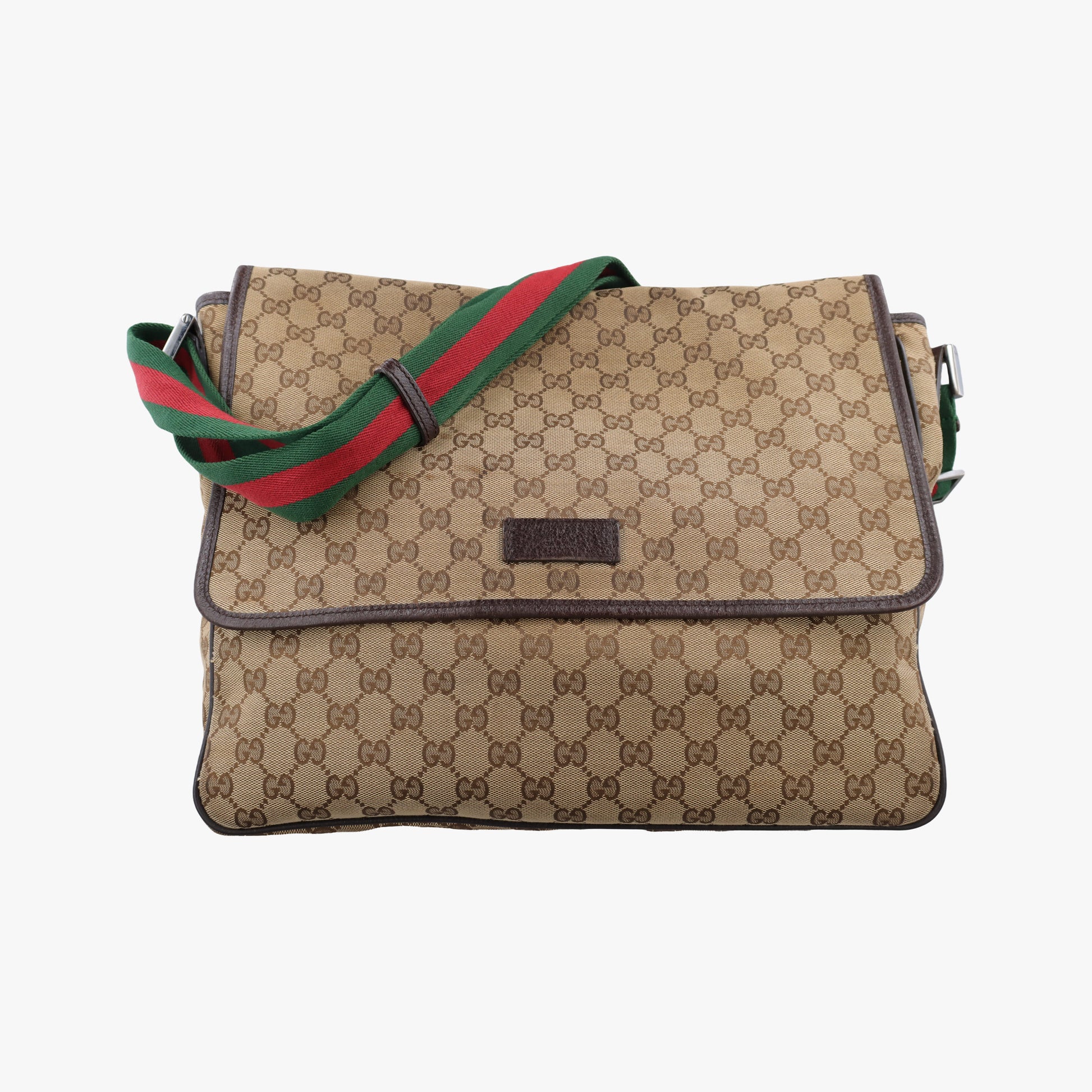 GG Supreme DiaperBag Brown canvas 233052 C9561317GGスプリーム マザーズバッグ ブラウン キャンバス 233052 C9561317