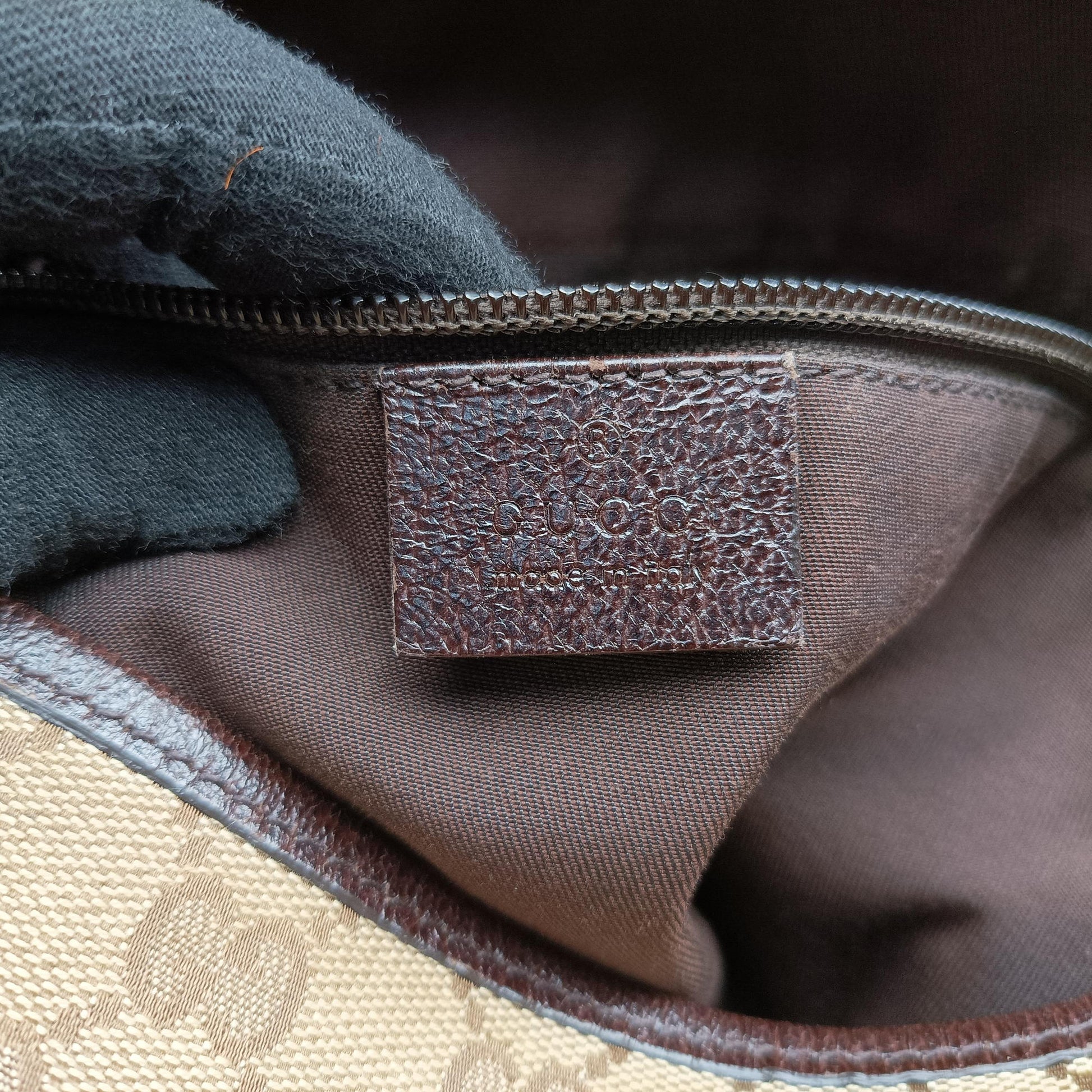 GG Supreme DiaperBag Brown canvas 233052 C9561317GGスプリーム マザーズバッグ ブラウン キャンバス 233052 C9561317