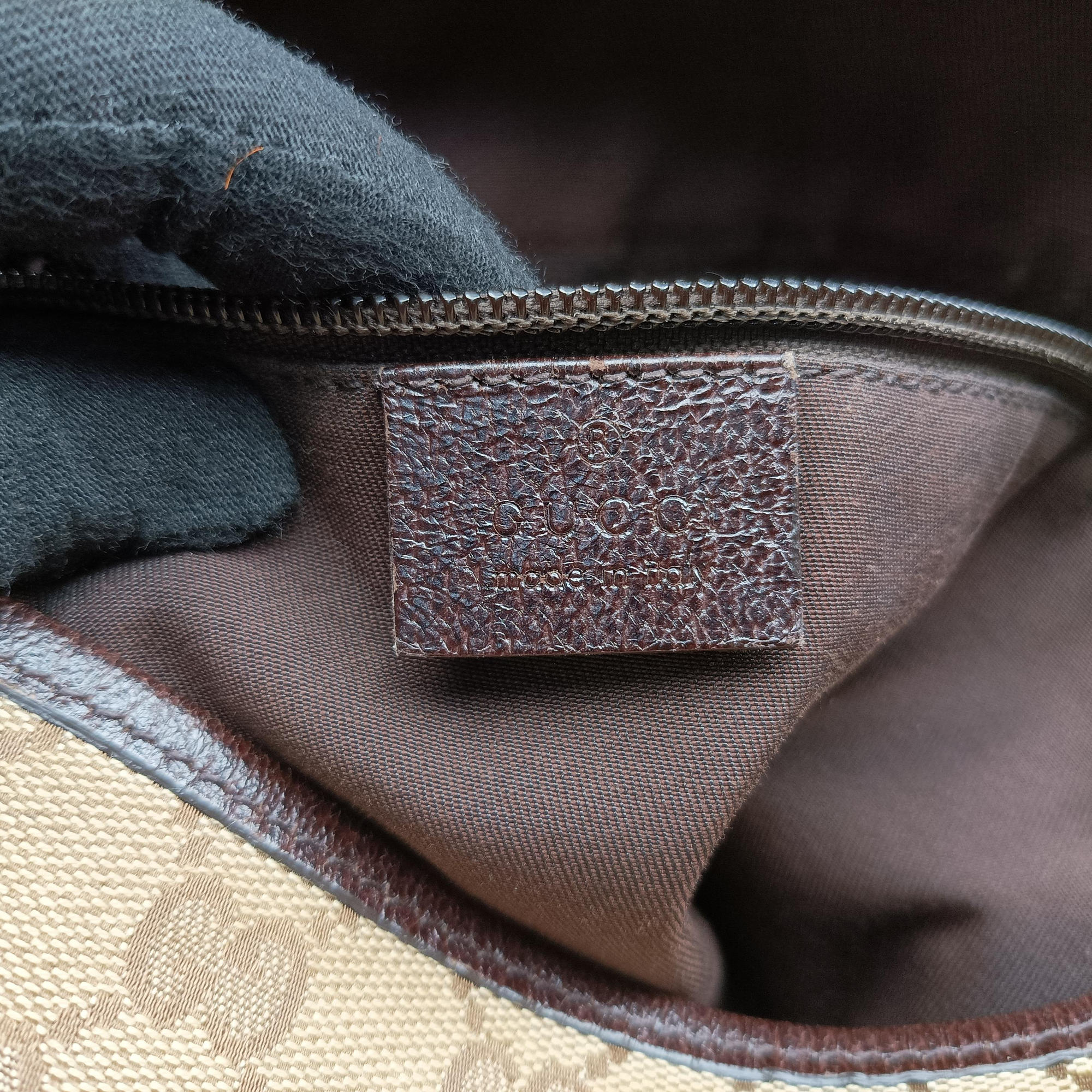 GG Supreme DiaperBag Brown canvas 233052 C9561317GGスプリーム マザーズバッグ ブラウン キャンバス 233052 C9561317