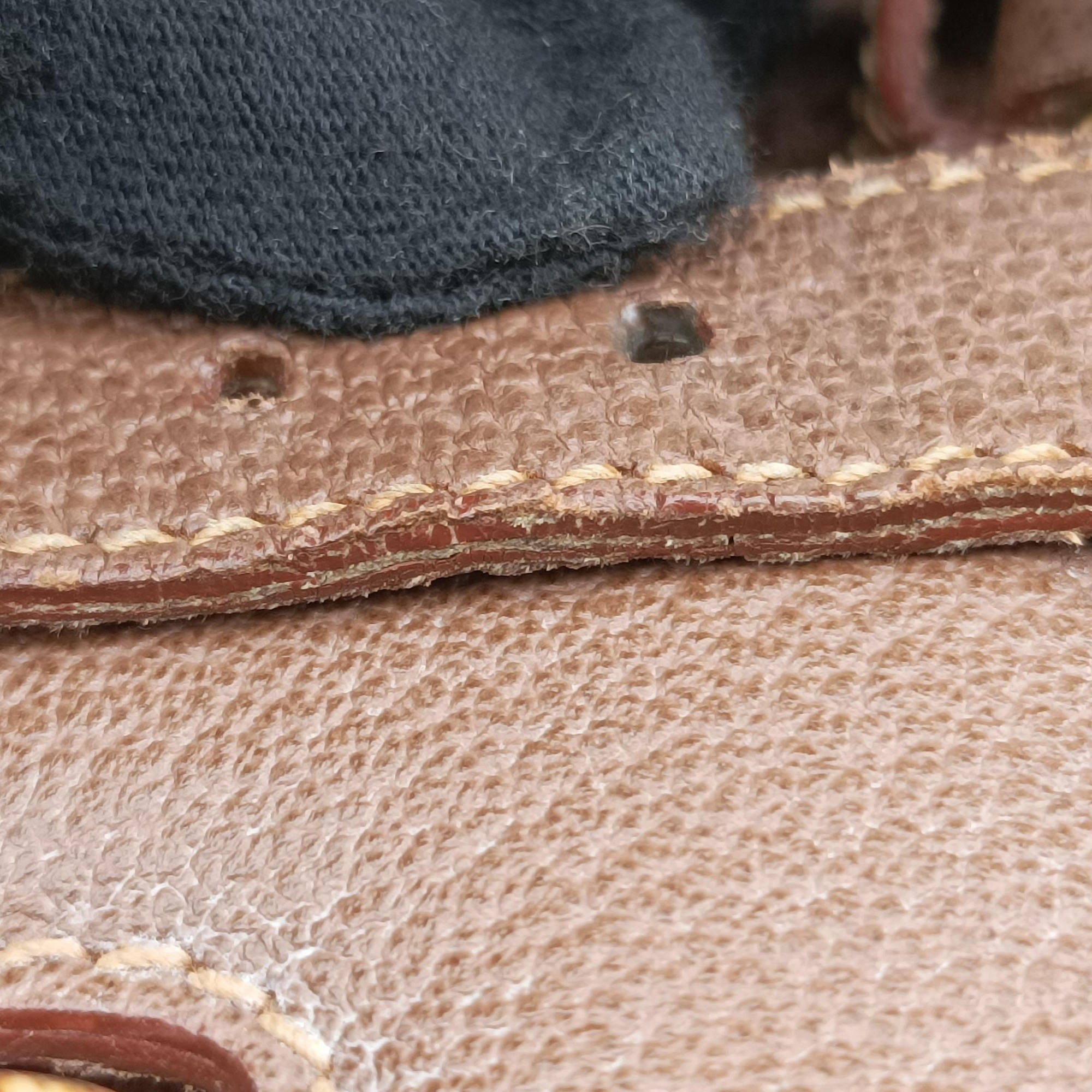 Bamboo Brown Suede×Leather 003.20 Lot number unknownバンブー ブラウン スエード×レザー 003.20 製番不明