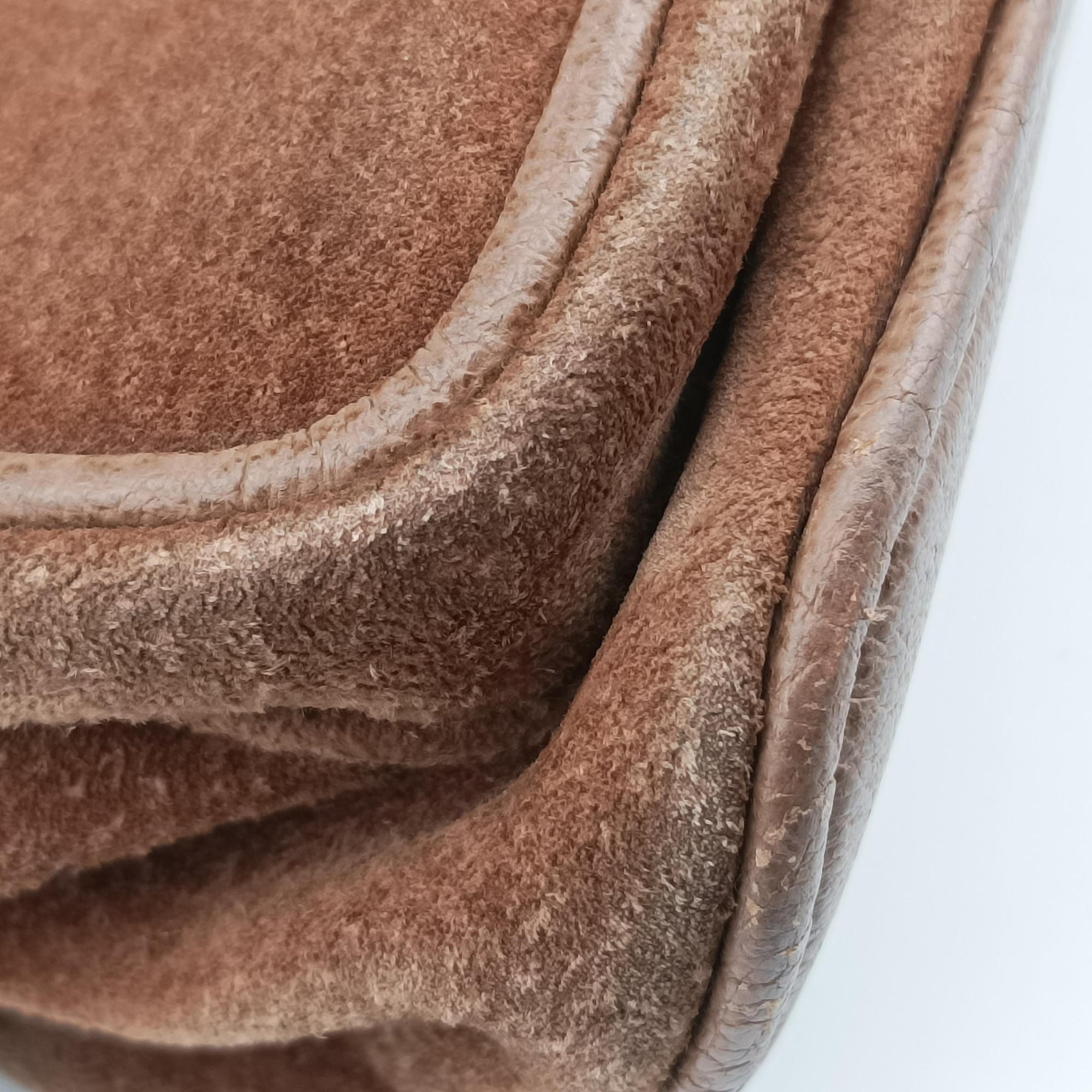 Bamboo Brown Suede×Leather 003.20 Lot number unknownバンブー ブラウン スエード×レザー 003.20 製番不明