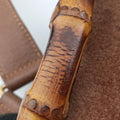 Bamboo Brown Suede×Leather 003.20 Lot number unknownバンブー ブラウン スエード×レザー 003.20 製番不明