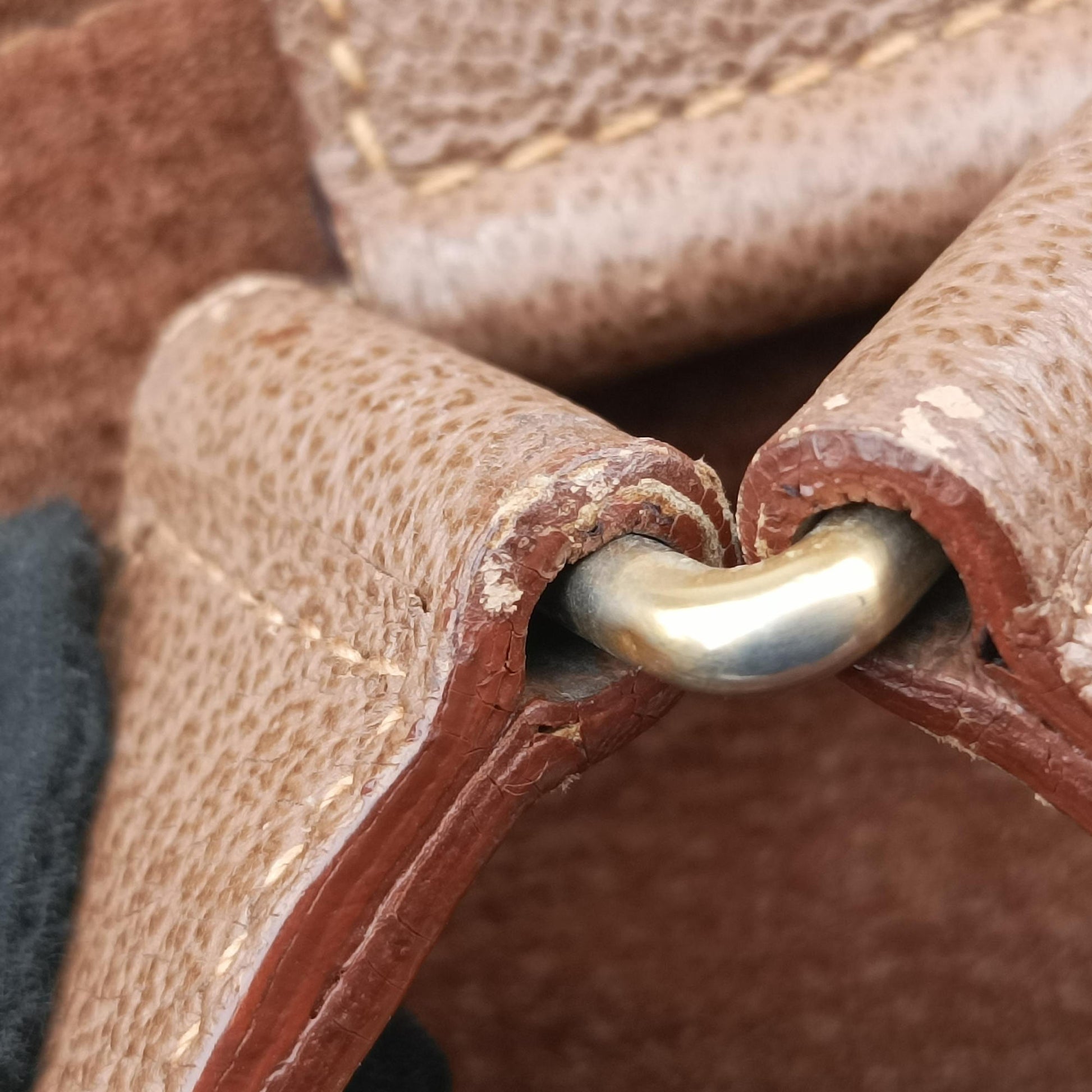 Bamboo Brown Suede×Leather 003.20 Lot number unknownバンブー ブラウン スエード×レザー 003.20 製番不明
