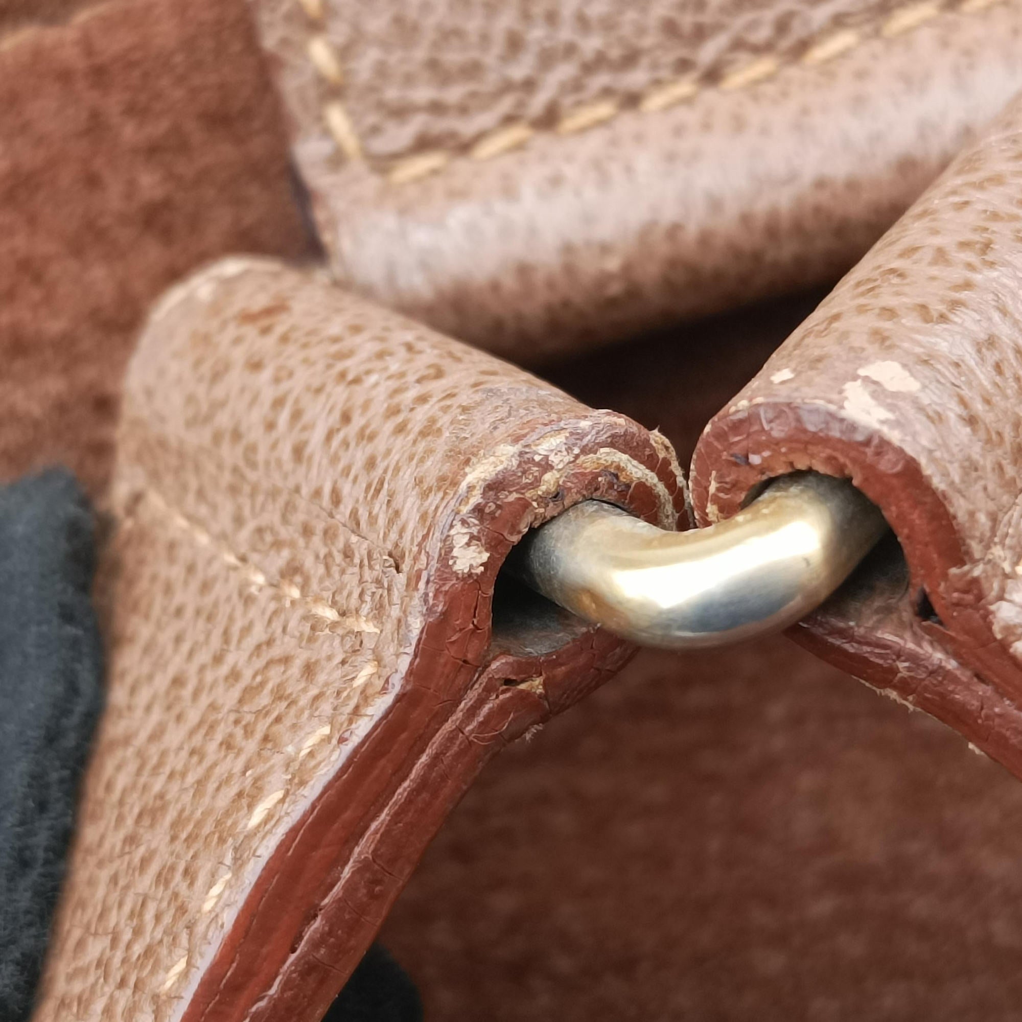 Bamboo Brown Suede×Leather 003.20 Lot number unknownバンブー ブラウン スエード×レザー 003.20 製番不明