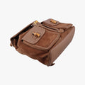 Bamboo Brown Suede×Leather 003.20 Lot number unknownバンブー ブラウン スエード×レザー 003.20 製番不明