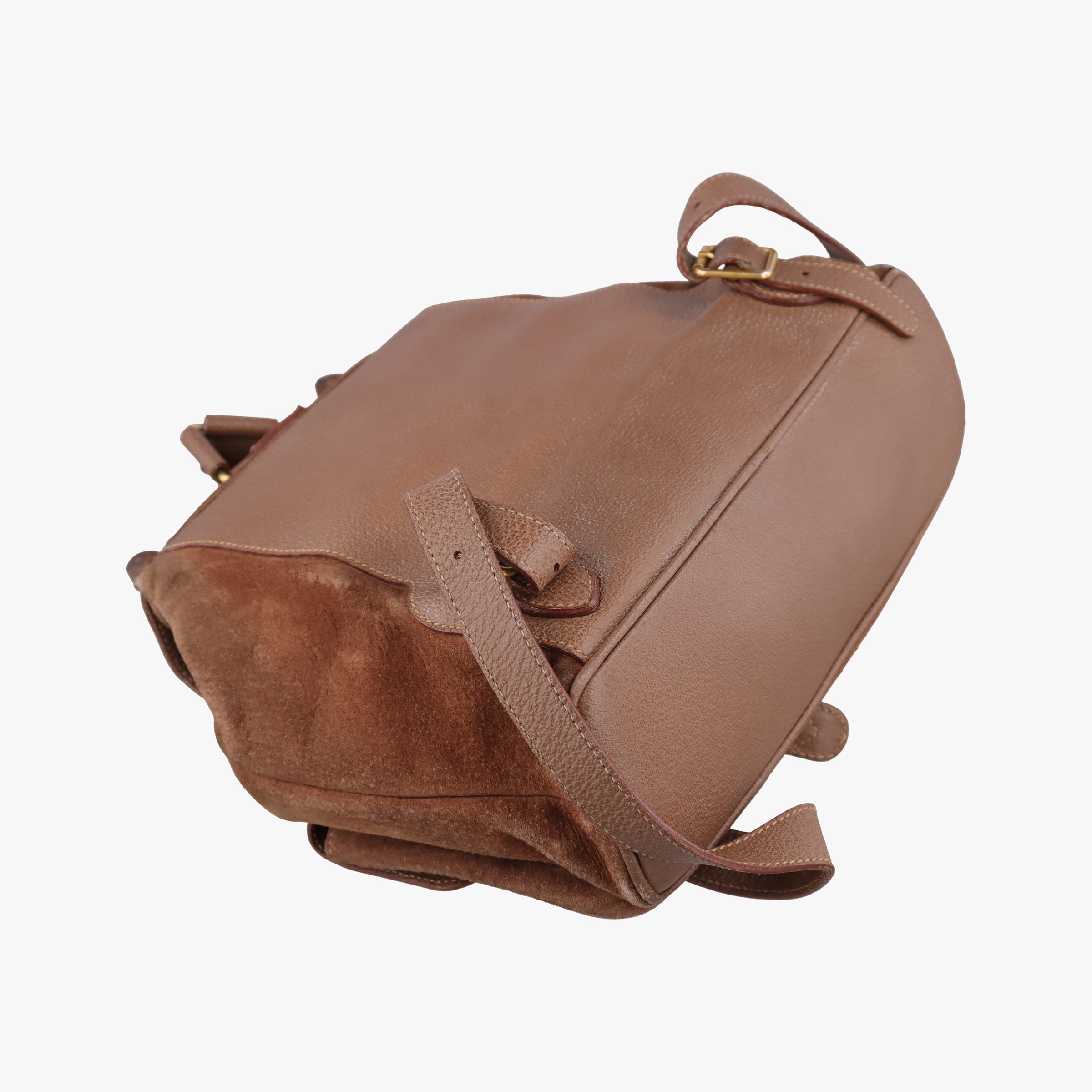 Bamboo Brown Suede×Leather 003.20 Lot number unknownバンブー ブラウン スエード×レザー 003.20 製番不明