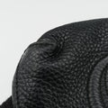 Interlocking G Logo Soho Messenger Black Leather 322059 E014137495インターロッキングG ソーホー メッセンジャー ブラック レザー 322059 E014137495