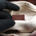 Sukey Beige Leather×Canvas 247902 E010724461スーキー ベージュ レザー×キャンバス 247902 E010724461
