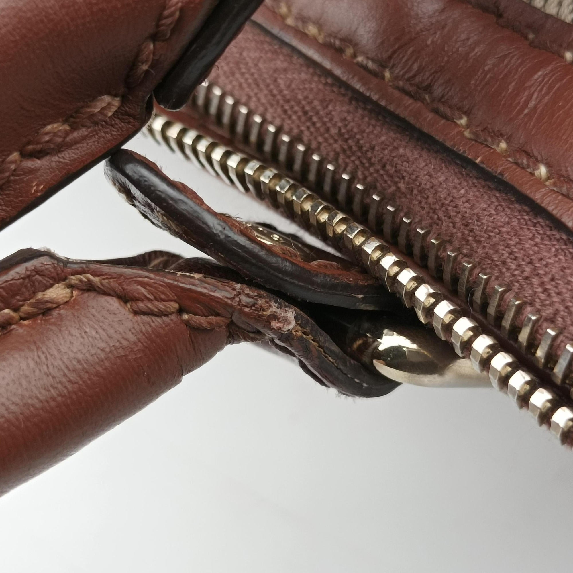 Sukey Beige Leather×Canvas 247902 E010724461スーキー ベージュ レザー×キャンバス 247902 E010724461