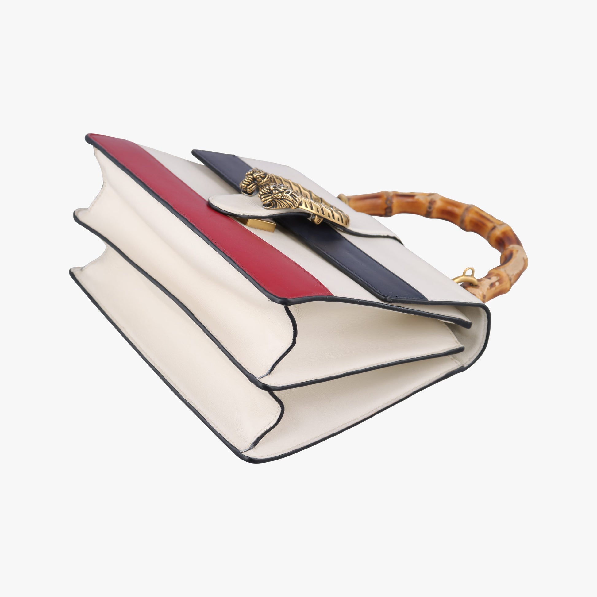 Dionysus White×navy×red Leather 448075 H021186315ディオニュソス ホワイト×ネイビー×レッド レザー 448075 H021186315