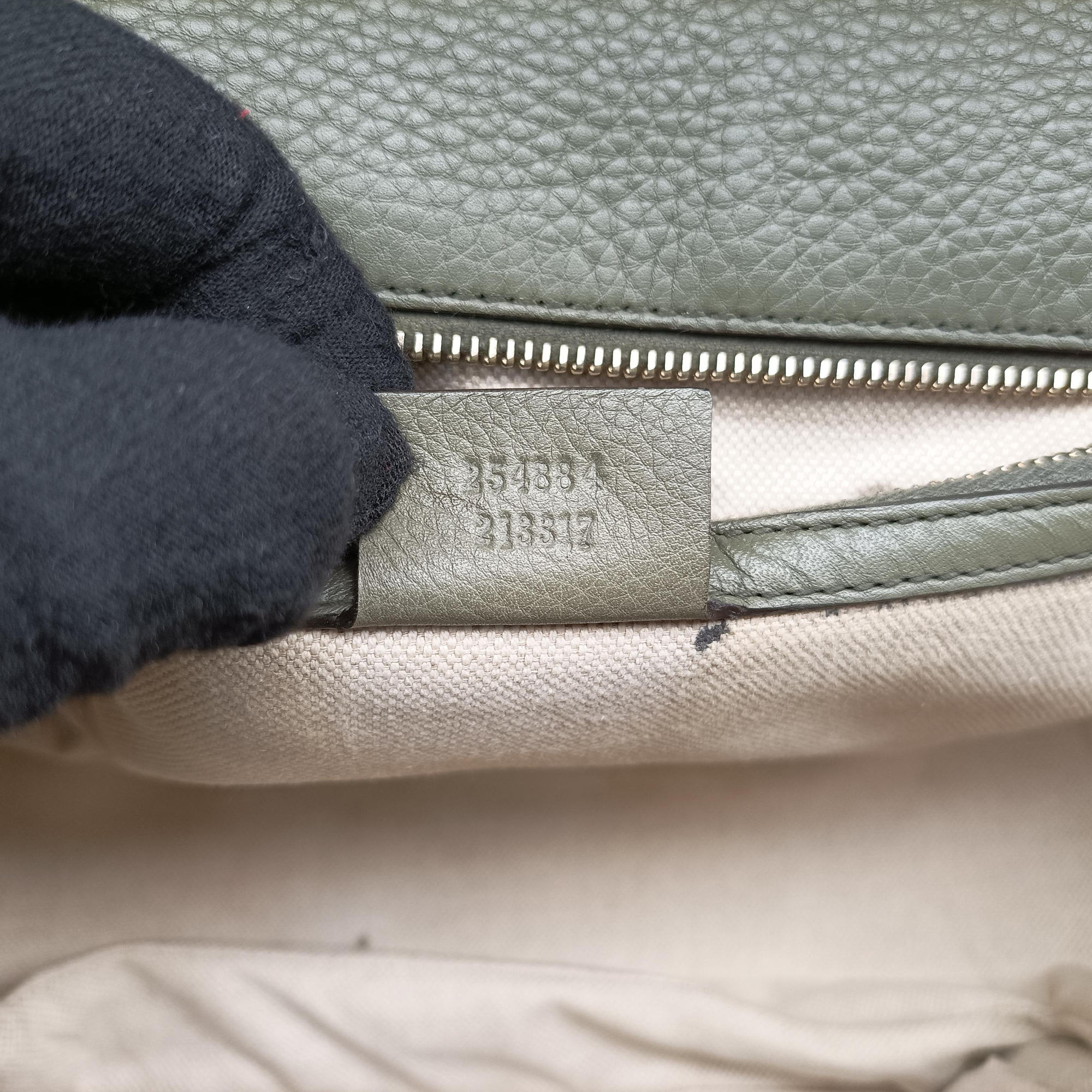 New Bamboo Green Leather 254884 A8423844ニューバンブー グリーン系 レザー 254884 A8423844
