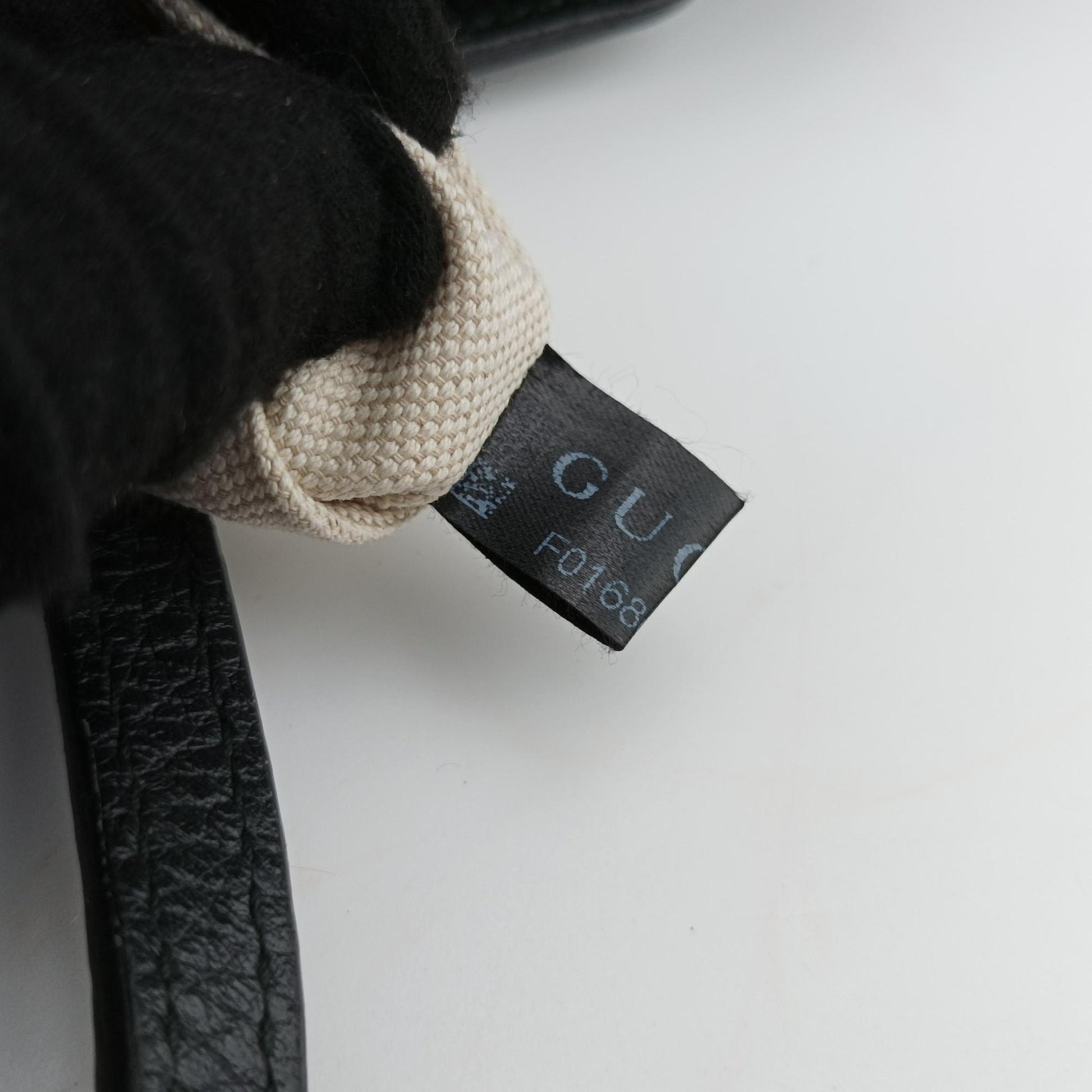 Swing Top Handle Black Leather 368824 F016868905スウィング ブラック レザー 368824 F016868905