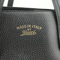 Swing Top Handle Black Leather 368824 F016868905スウィング ブラック レザー 368824 F016868905