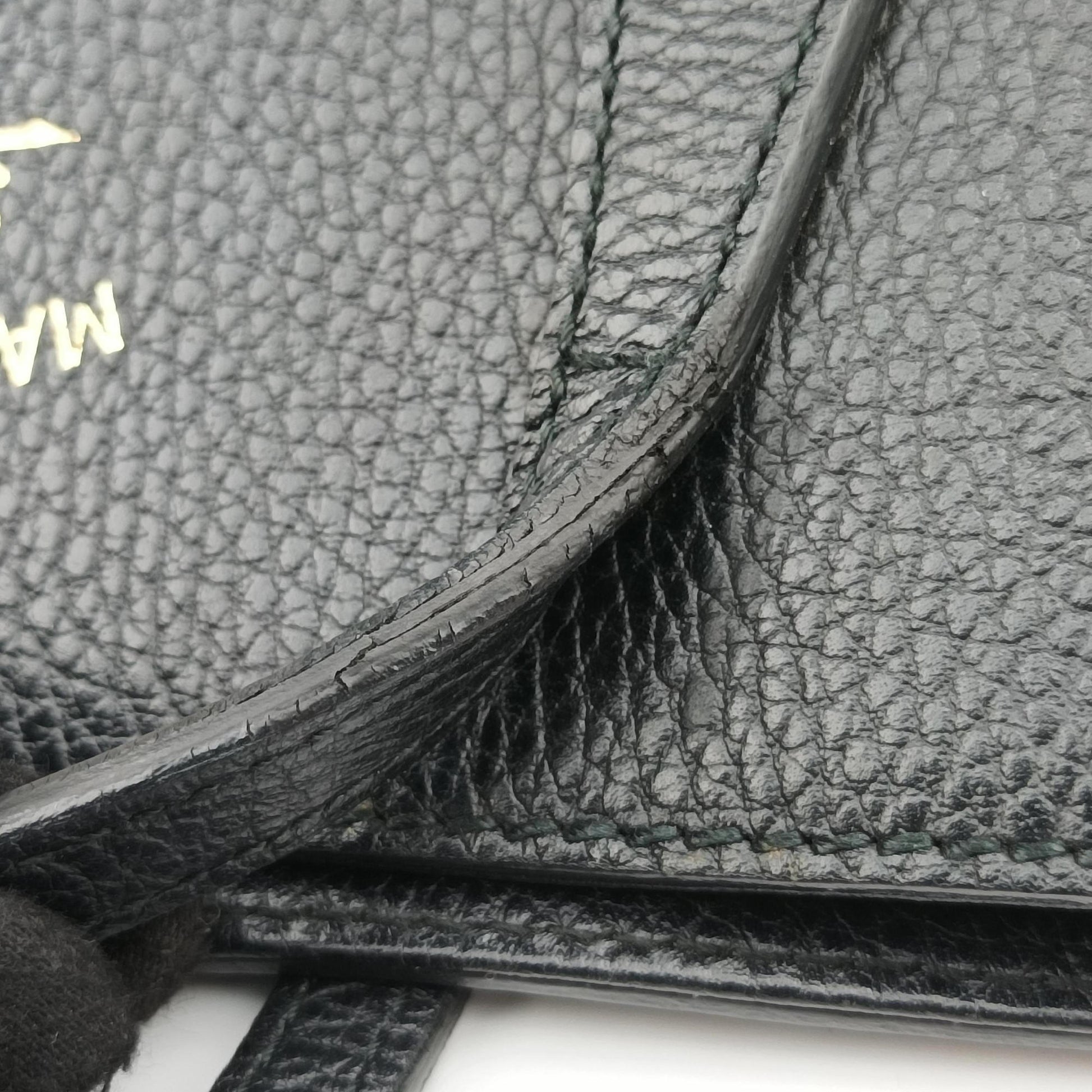 Swing Top Handle Black Leather 368824 F016868905スウィング ブラック レザー 368824 F016868905