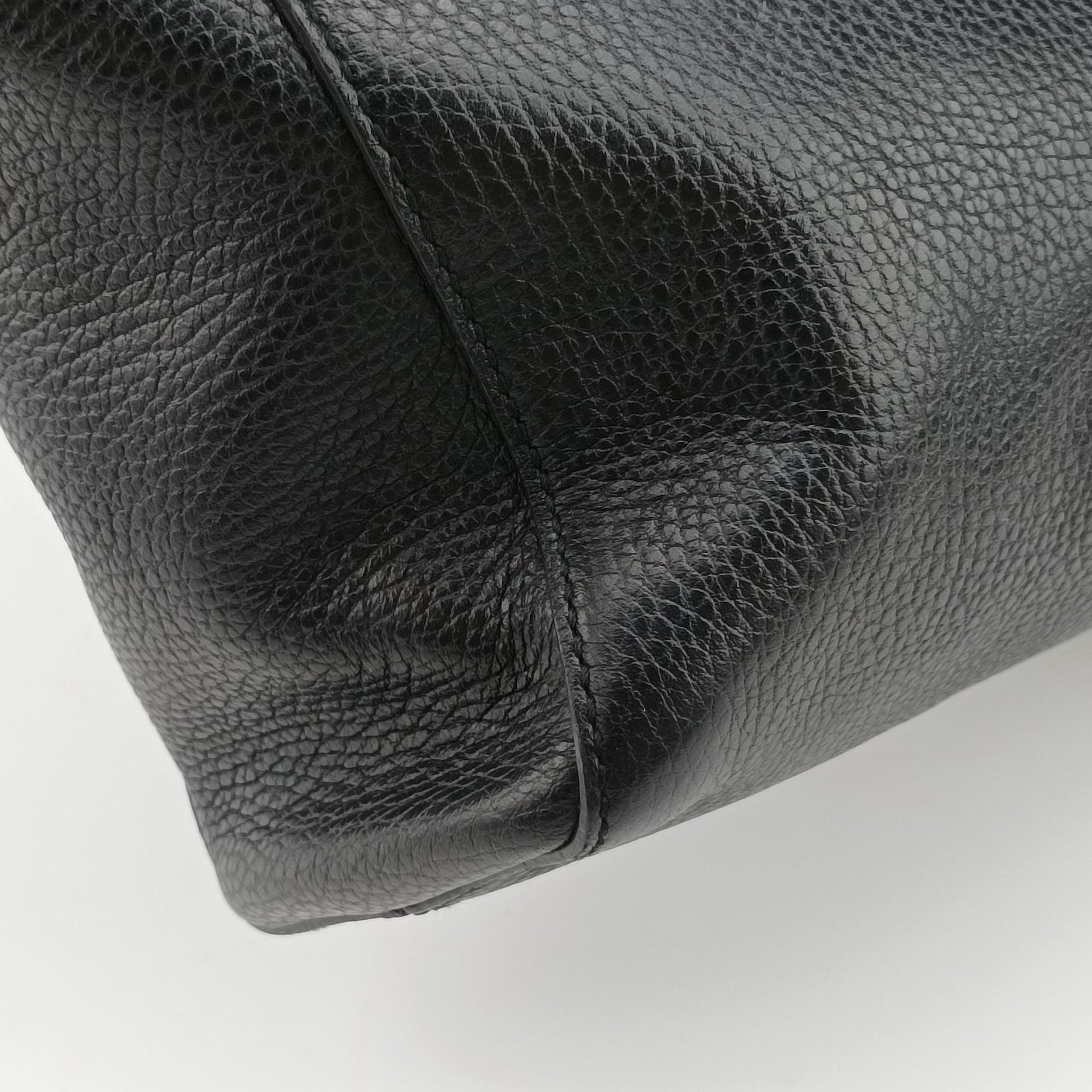 Swing Top Handle Black Leather 368824 F016868905スウィング ブラック レザー 368824 F016868905