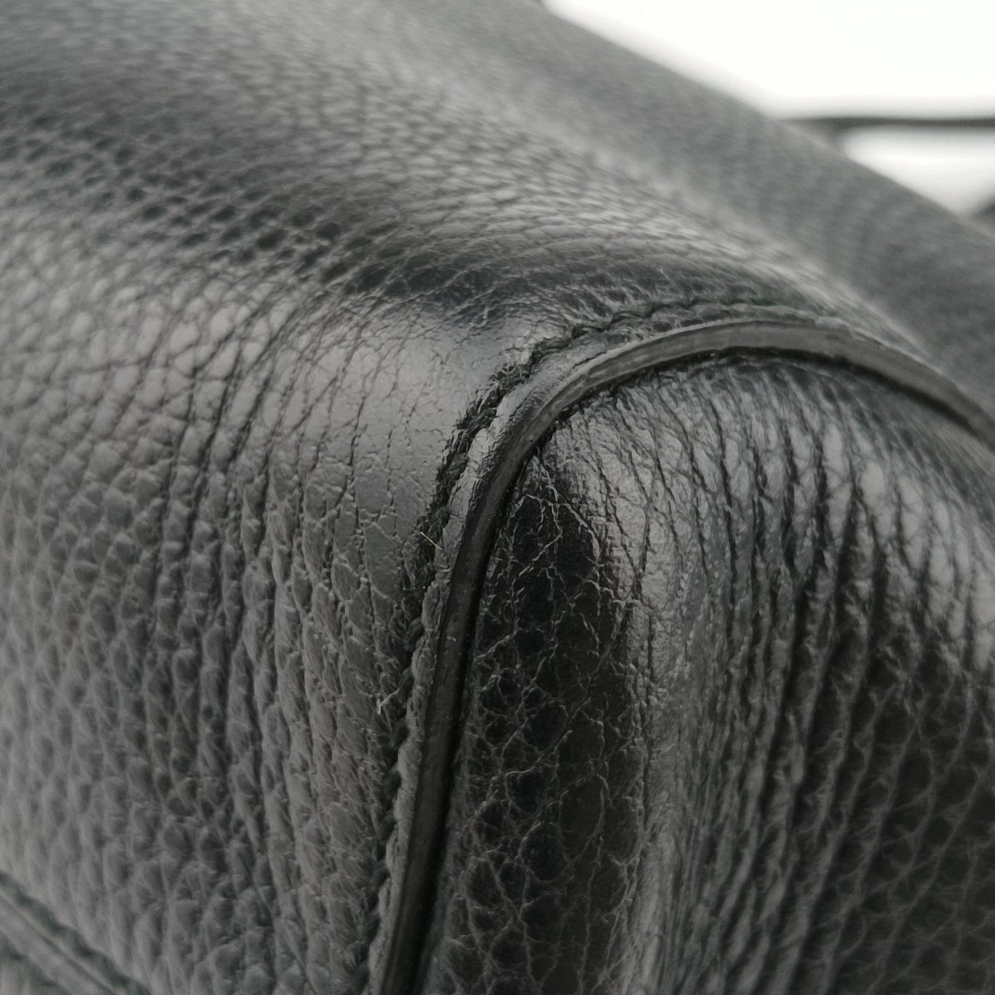 Swing Top Handle Black Leather 368824 F016868905スウィング ブラック レザー 368824 F016868905