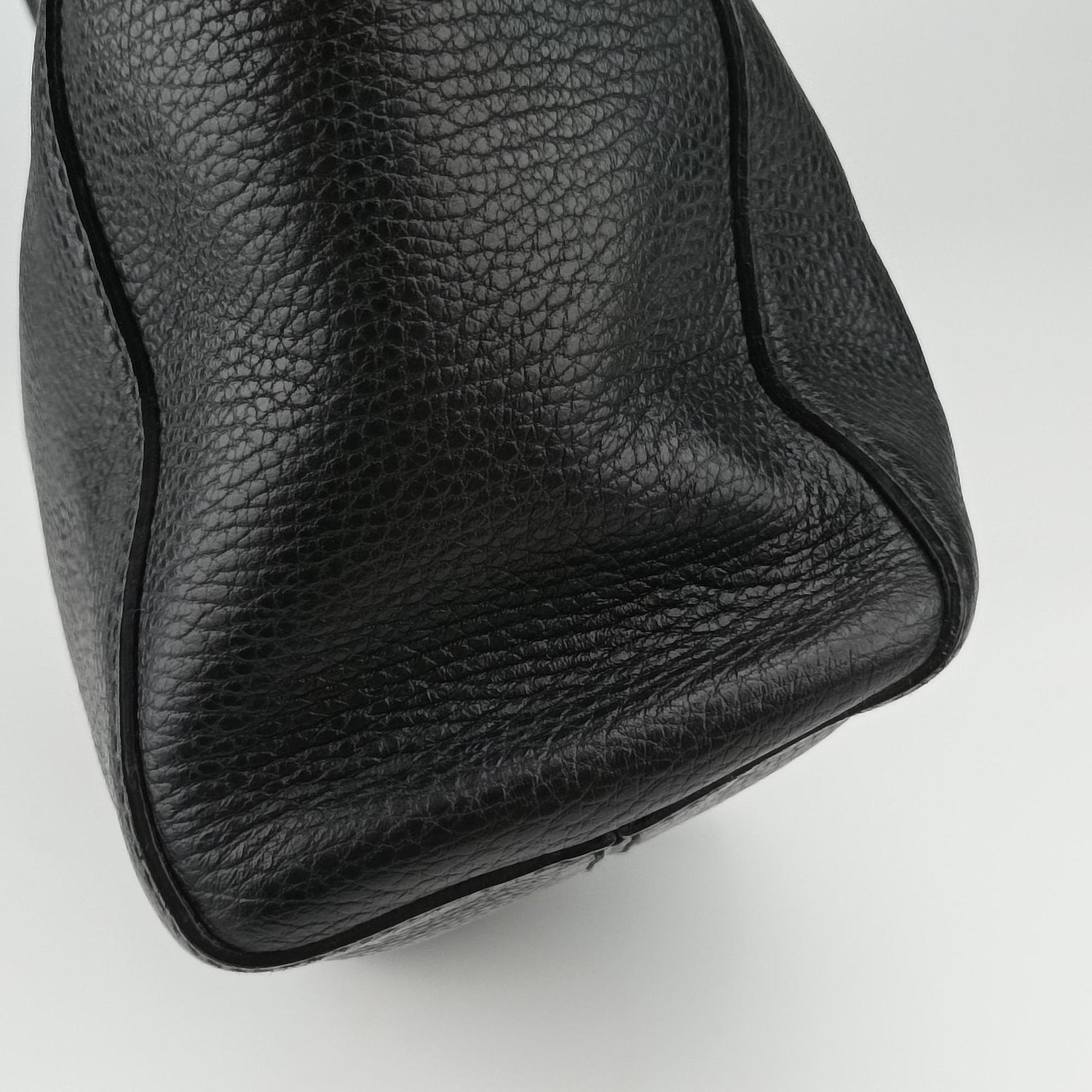 Swing Top Handle Black Leather 368824 F016868905スウィング ブラック レザー 368824 F016868905