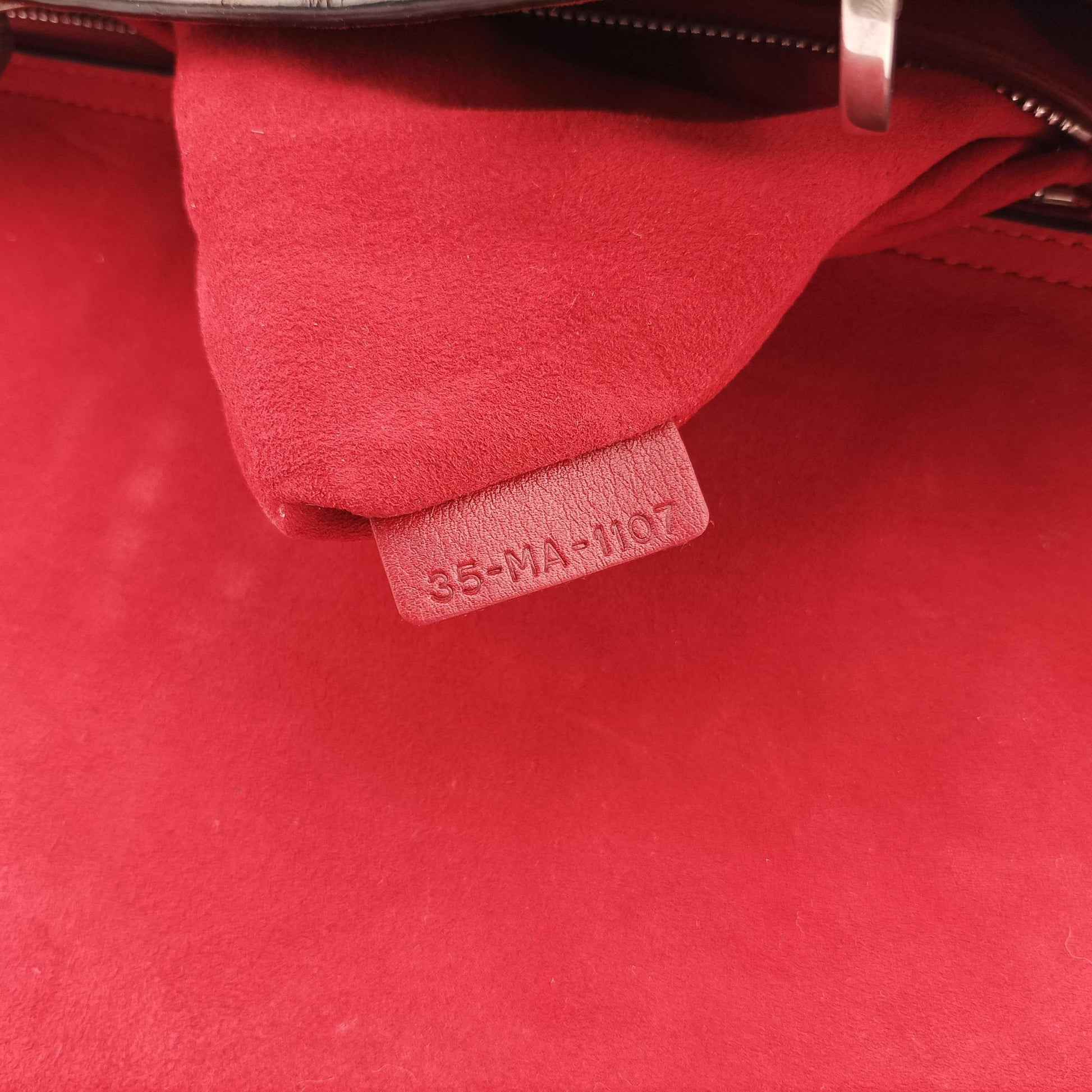 Lady Dior Red Leather 35-MA-1107レディディオール レッド レザー 35-MA-1107