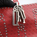 Lady Dior Red Leather 35-MA-1107レディディオール レッド レザー 35-MA-1107