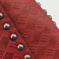 Lady Dior Red Leather 35-MA-1107レディディオール レッド レザー 35-MA-1107