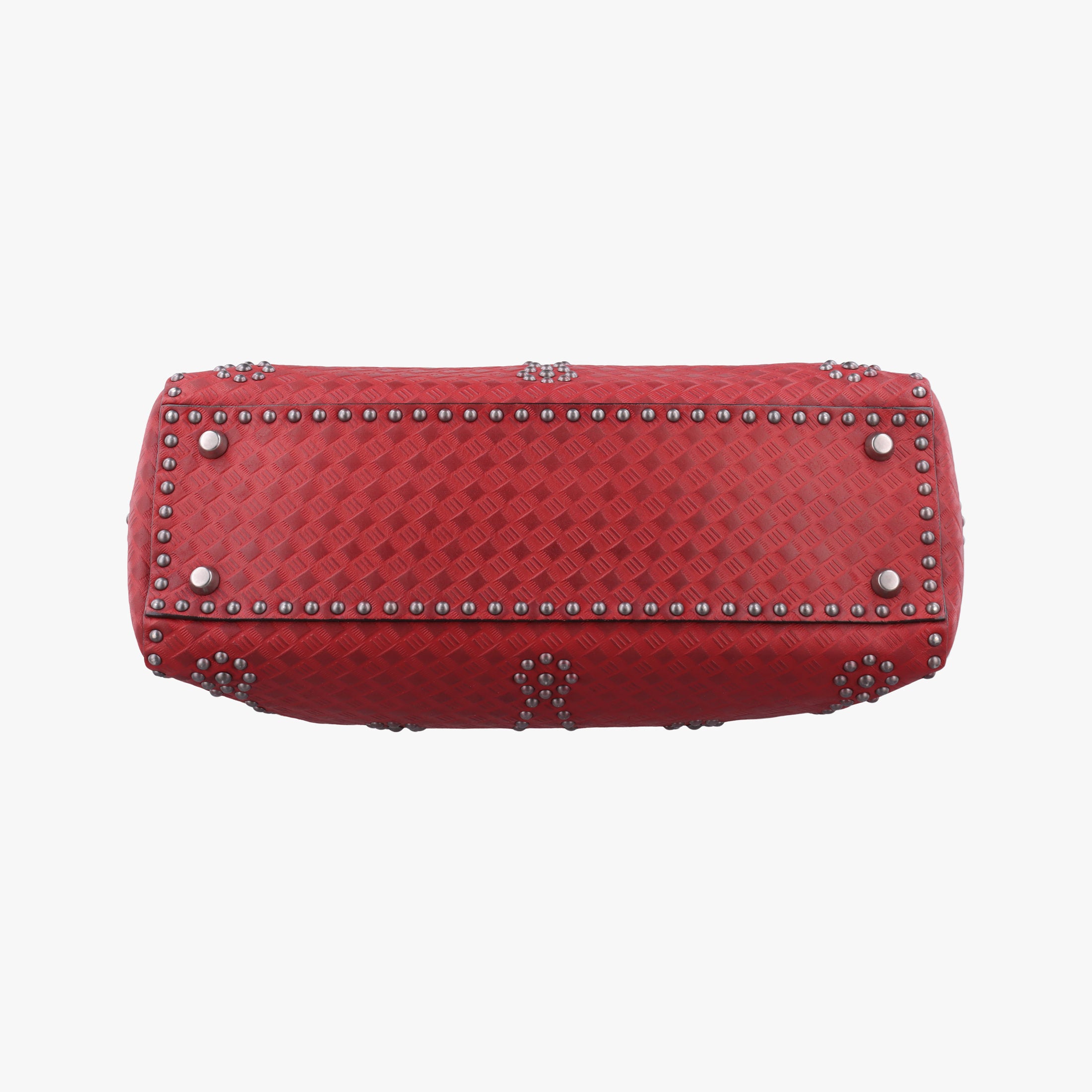 Lady Dior Red Leather 35-MA-1107レディディオール レッド レザー 35-MA-1107