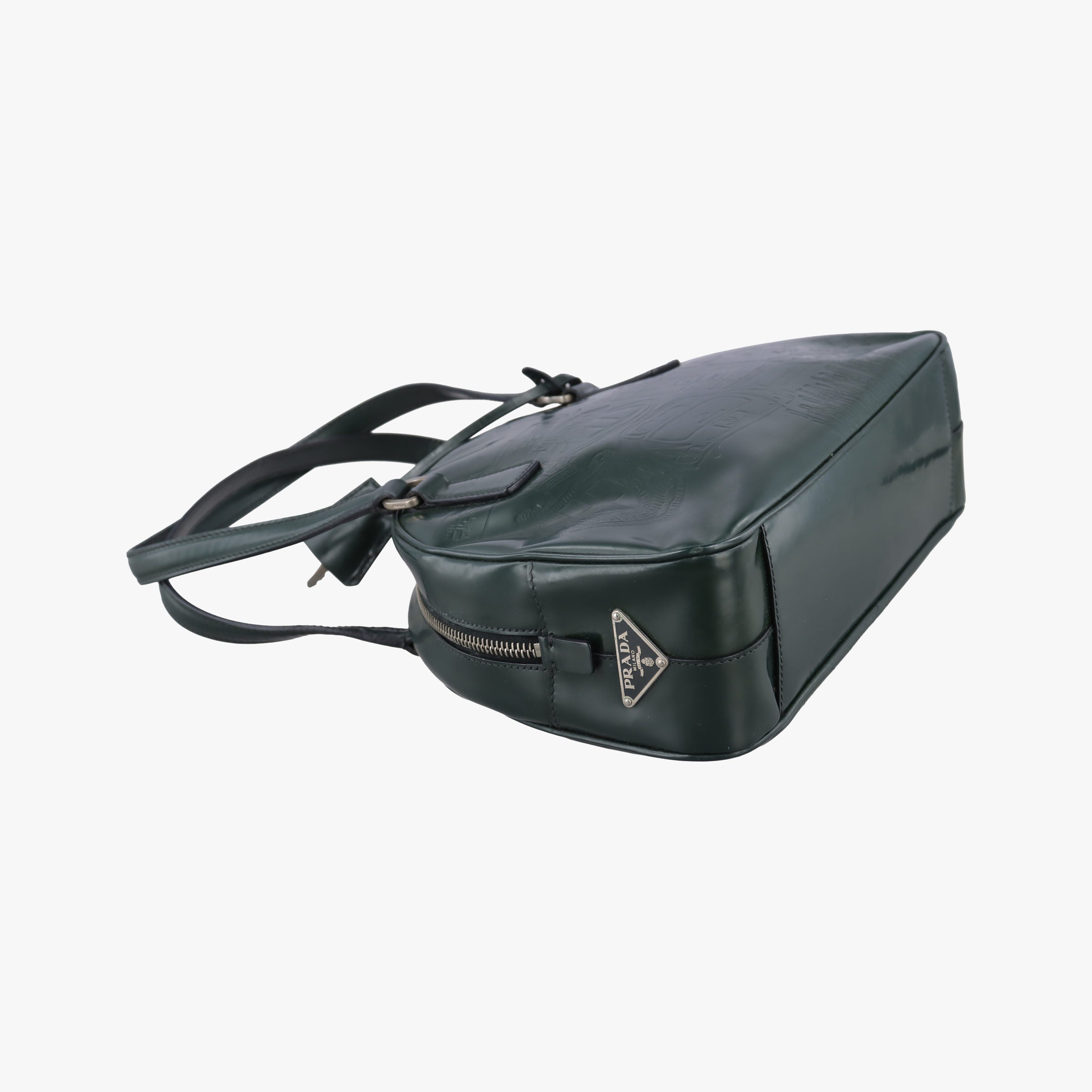 Milano Stamp Green Leather B11246 50 15ミラノ スタンプ グリーン レザー B11246 50 15