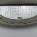 Vanity Mirrored Light Blue × Silver Leather × Plastic 8BN135 Lot number unknownバニティミラー ライトブルー×シルバー レザー×プラスチック 8BN135 製番不明
