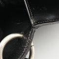Half Moon Flap Black Leather B11231 145ハーフムーン フラップ ブラック レザー  B11231 145