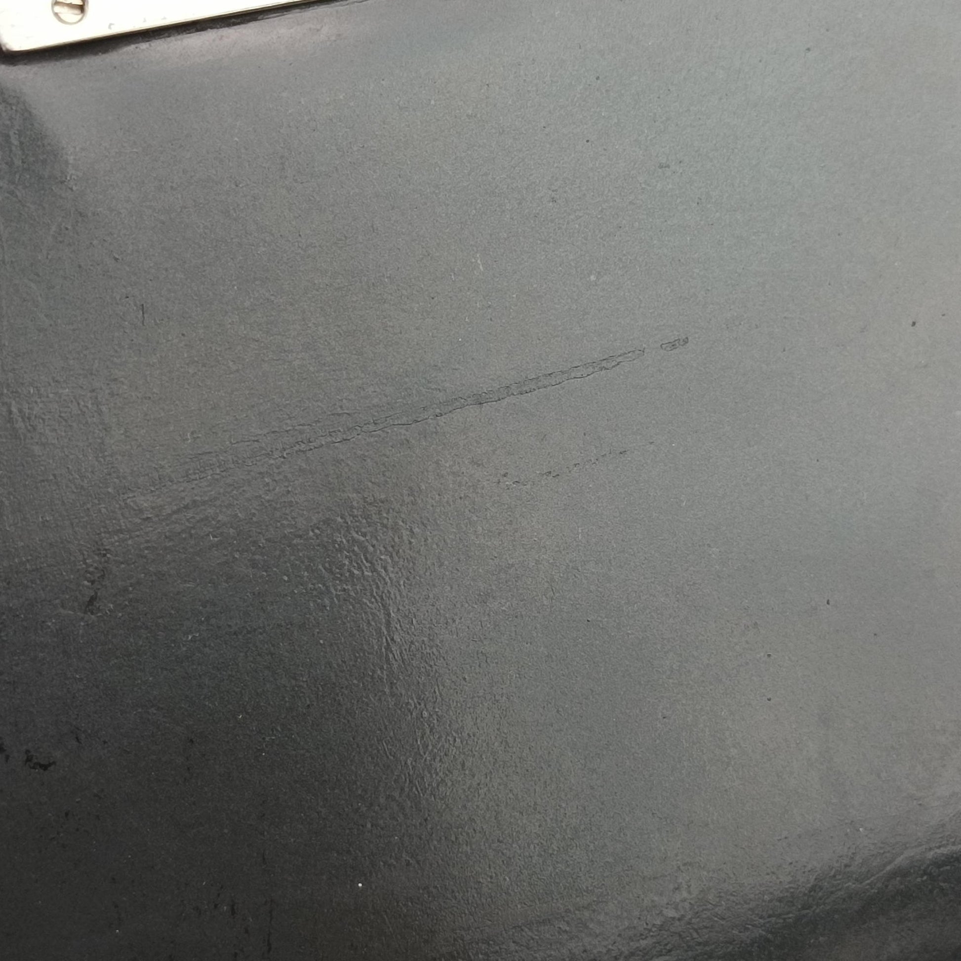 Half Moon Flap Black Leather B11231 145ハーフムーン フラップ ブラック レザー  B11231 145