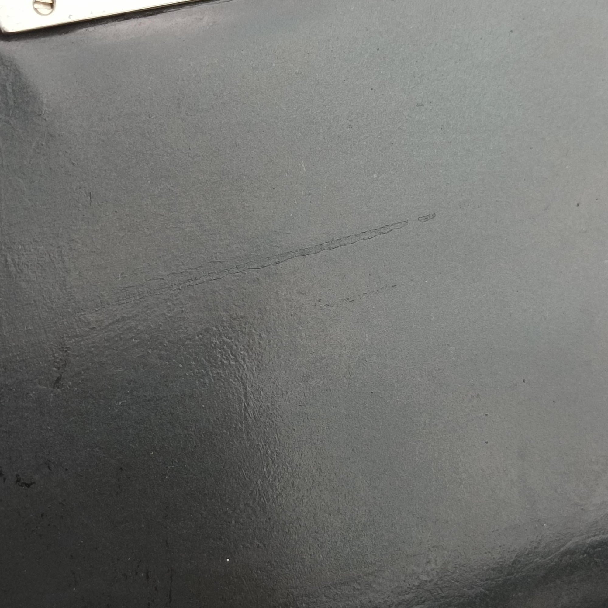 Half Moon Flap Black Leather B11231 145ハーフムーン フラップ ブラック レザー  B11231 145