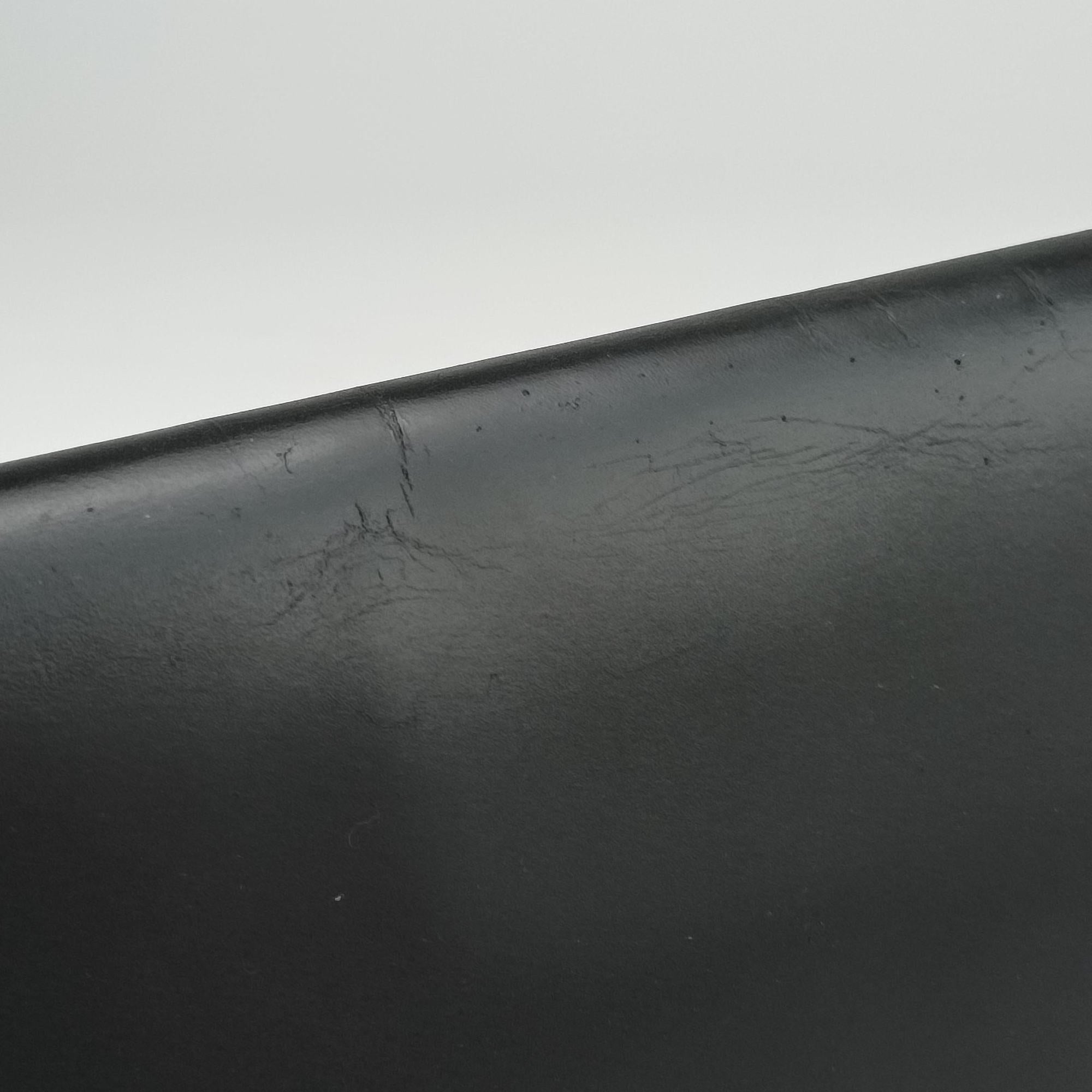 Half Moon Flap Black Leather B11231 145ハーフムーン フラップ ブラック レザー  B11231 145