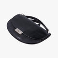 Half Moon Flap Black Leather B11231 145ハーフムーン フラップ ブラック レザー  B11231 145