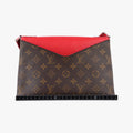 SAINT MICHEL Brown×COQUELICOT Monogram Canvas×epi M44031 CA2177サンミシェル モノグラム/ブラウン×コクリコ モノグラムキャンバス×エピ M44031 CA2177