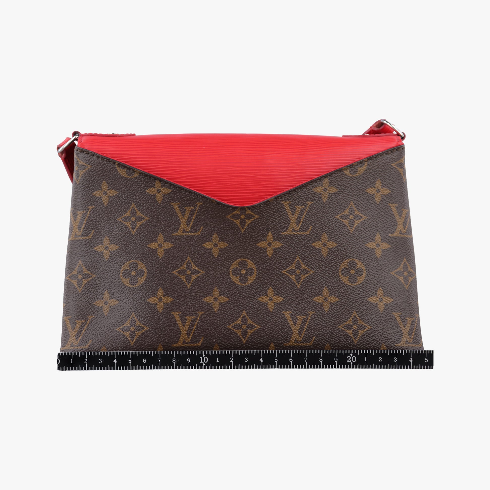 SAINT MICHEL Brown×COQUELICOT Monogram Canvas×epi M44031 CA2177サンミシェル モノグラム/ブラウン×コクリコ モノグラムキャンバス×エピ M44031 CA2177
