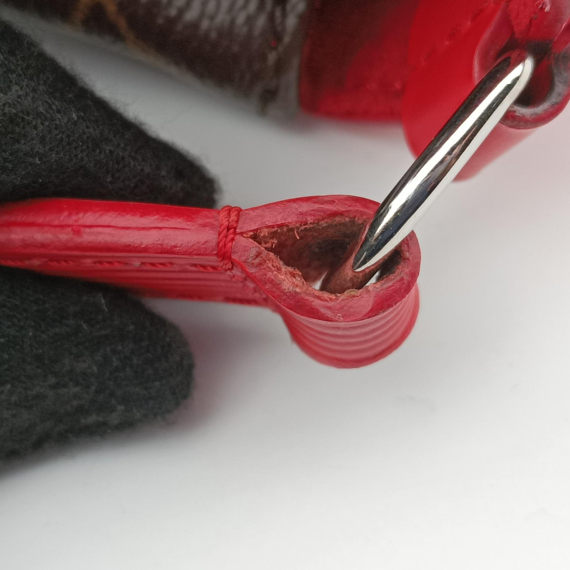 SAINT MICHEL Brown×COQUELICOT Monogram Canvas×epi M44031 CA2177サンミシェル モノグラム/ブラウン×コクリコ モノグラムキャンバス×エピ M44031 CA2177