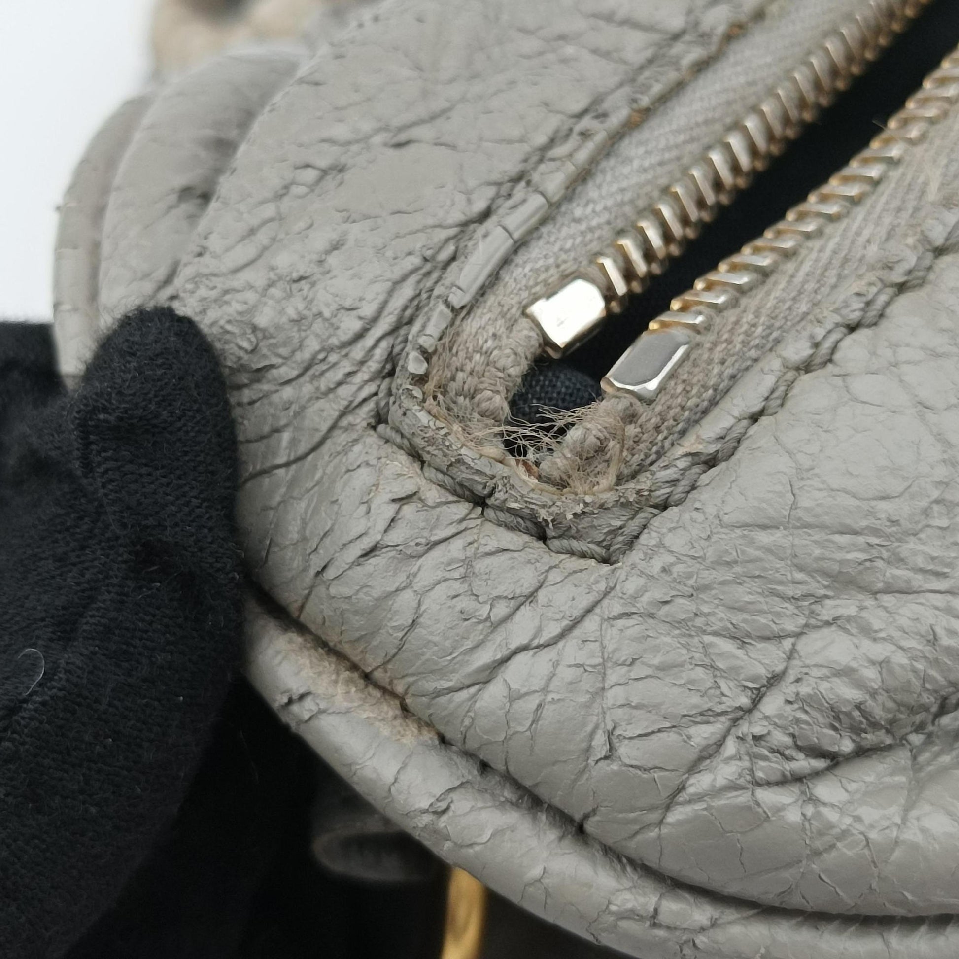 Maxi Twiggy Grey Leather 331684.1230.H.527276マキシ ツイギー グレー レザー 331684.1230.H.527276