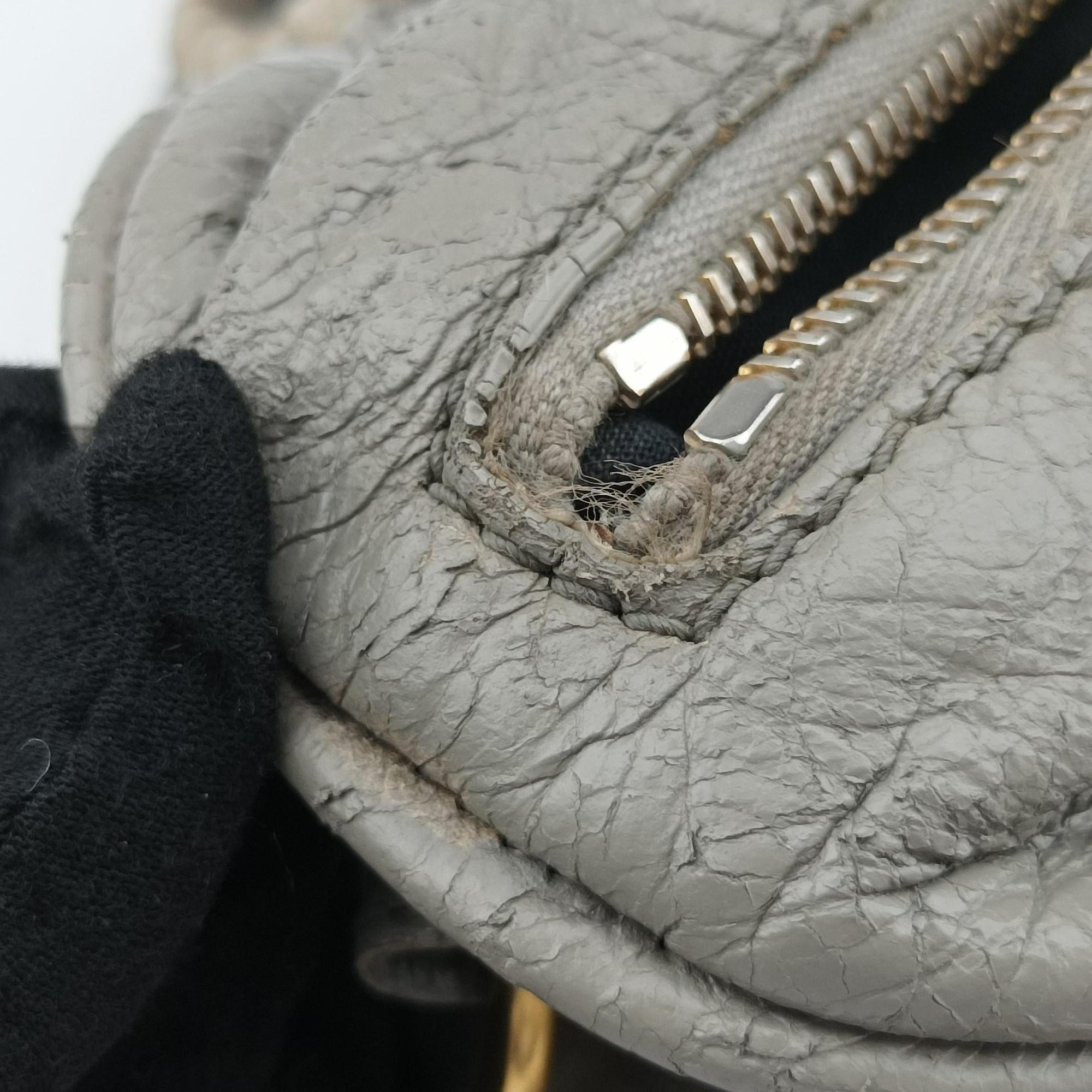 Maxi Twiggy Grey Leather 331684.1230.H.527276マキシ ツイギー グレー レザー 331684.1230.H.527276